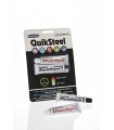 QuikSteel Εποξειδική πάστα συγκόλλησης Πλαστικών άσπρη 2 συστατικών 56.8gr