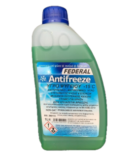 Αντιθερμικό / αντιψυκτικό (-15oC) υγρό ψυγείου αυτοκινήτου 1L