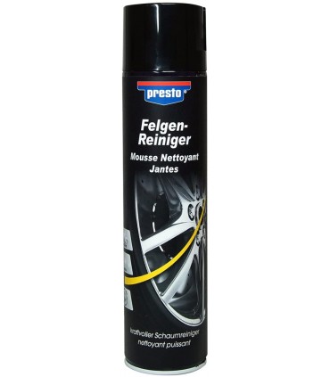 Presto Σπρέι Καθαριστικός Αφρός Ζαντών 600ml