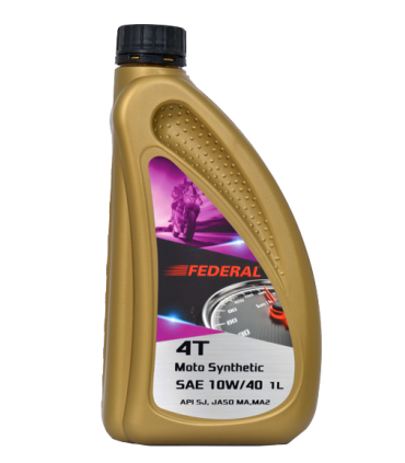 Federal Moto Motor Oil 4T Synthetic 10W/40  1L
