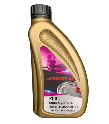 Federal Moto Motor Oil 4T Synthetic 15W/50  1L