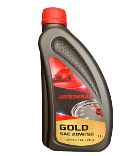 Federal Λιπαντικό κινητήρα Gold  20W/50 1L