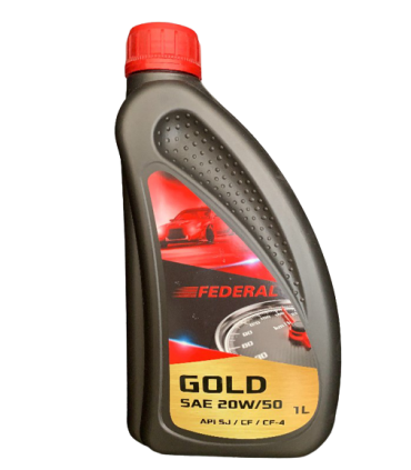 Federal Λιπαντικό κινητήρα Gold  20W/50 1L