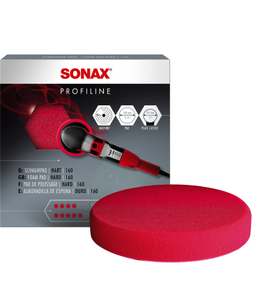 Γυαλιστικό αφρώδες σφουγγάρι 160MM , σκληρό