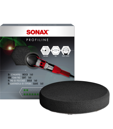 Σφουγγάρι φινιρίσματος γκρι μαλακό 160ΜΜ