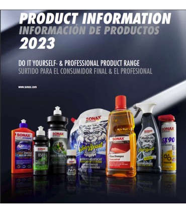 Κατάλογος Sonax Προϊόντα DIY 2023 (Αγγλικά)