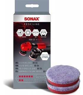 Sonax Υβριδικό Μάλλινο Σφουγγάρι Γυαλίσματος 80mm (σετ 2 τεμ.)
