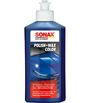 Sonax Γυαλιστικό με κερί & χρώμα μπλε NanoPro 250ml