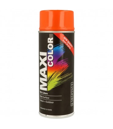 Maxi Color RAL 2004 Πορτοκαλί Καθαρό Γυαλιστερό 400ml