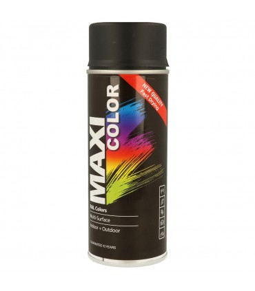 Maxi Color RAL 9005 Μαύρο Βαθύ Ματ 400ml
